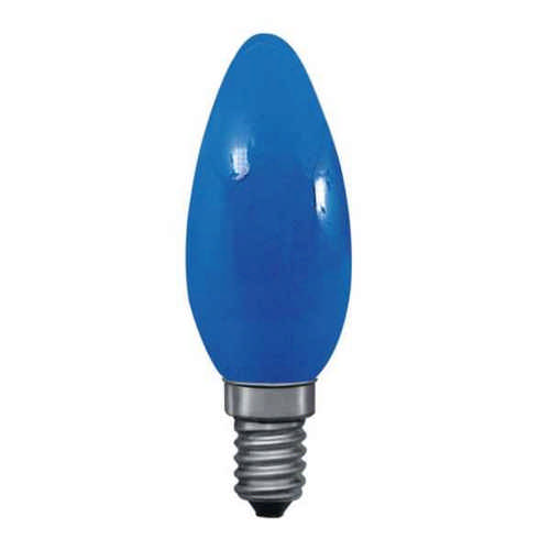 Paulmann - Kerzenlampe 25W E14 Blau
