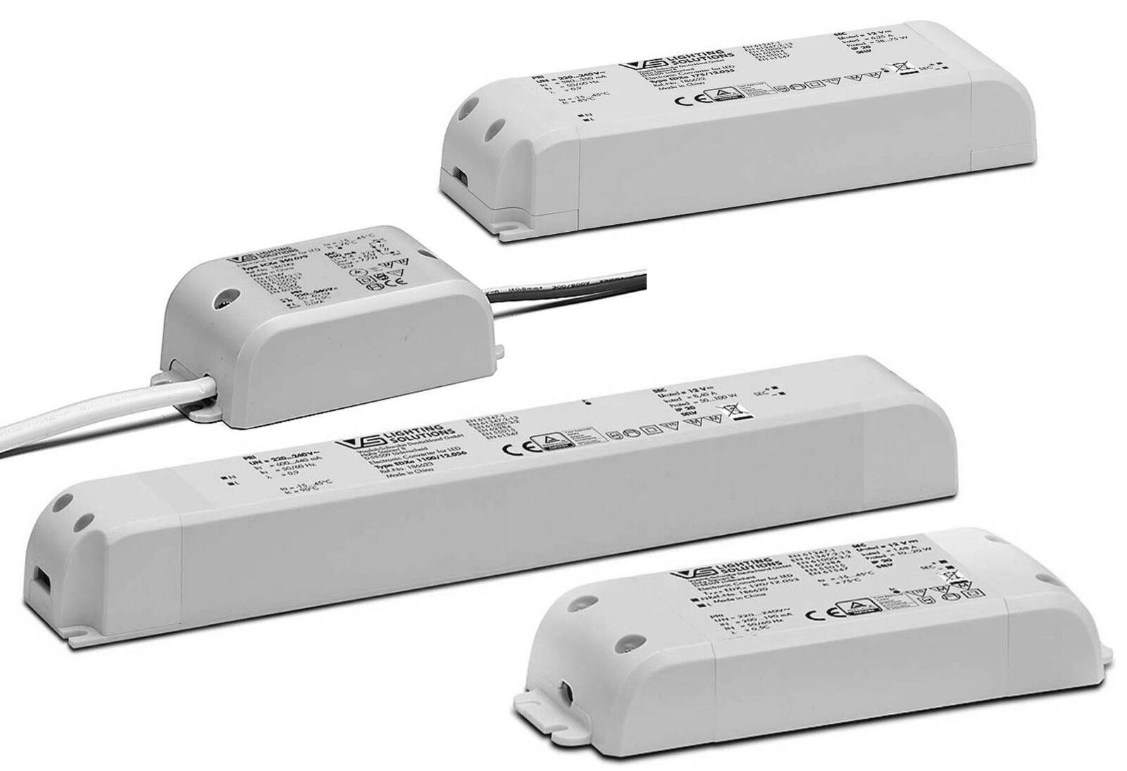 Vossloh - LED Treiber Konstant-Spannung 12 Volt EDXe1100/12.056 IP20 100 Watt