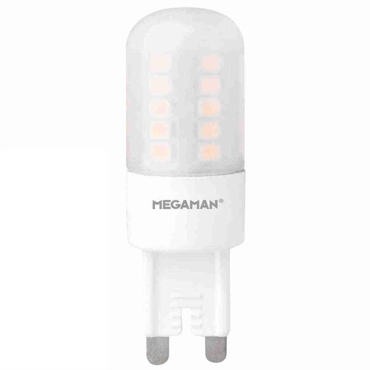 Megaman LED G9 Filament-Stiftsockellampe 3,5 Watt 828 warmweiß extra 330 Lumen 330 Grad 230 Volt