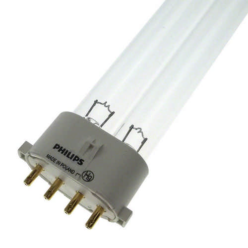 Kompaktleuchtstofflampe TUV TeichklÃ¤rer UVC Lampe PL-S 9 Watt 2G7 - Philips
