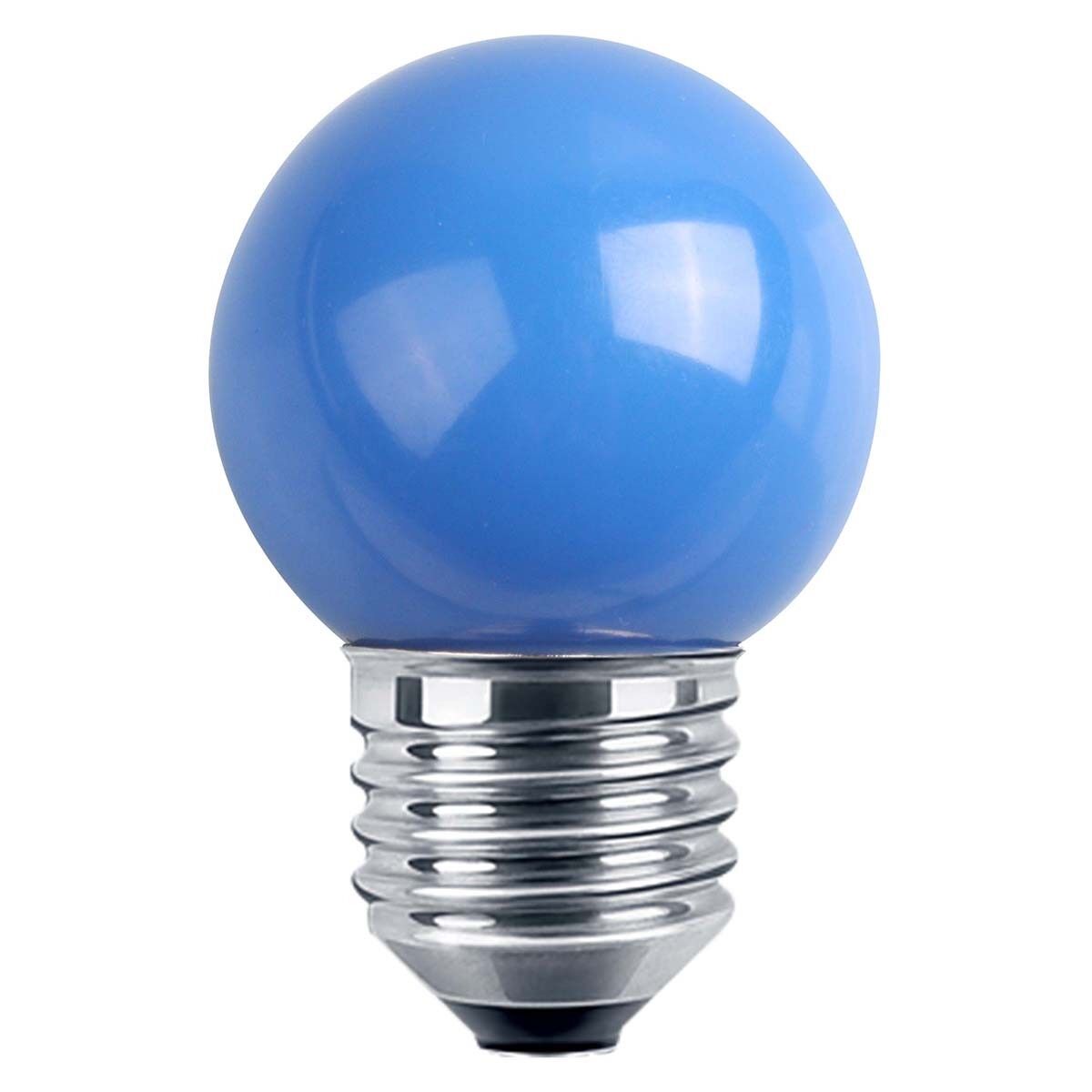 Blulaxa - LED Dekolampe MiniGlobe 1 Watt E27 Blau