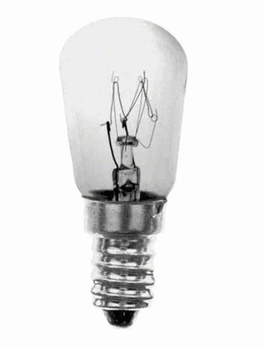 Birnenformlampe Kühlschrank E14 230 Volt 25 Watt klar - Müller Licht