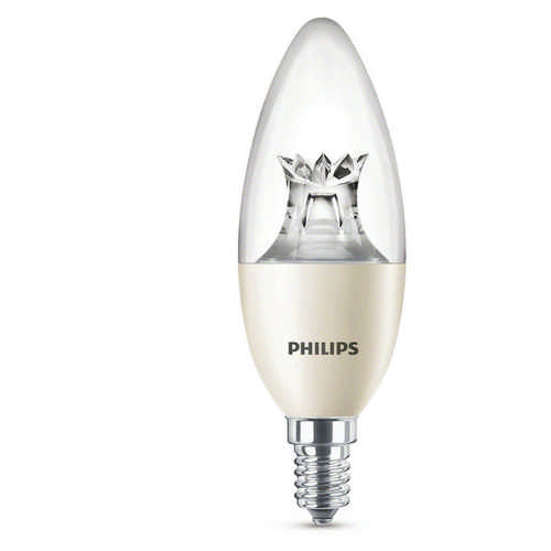 Master LEDcandle Kerzenlampe klar 8 Watt E14 2700-2200 - Philips