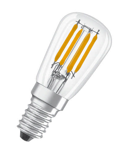 Osram - Osram Parathom LED Filamentlampe T26 E14 2,8 Watt 827 warmweiß extra Röhrenlampe 2,8 Watt E14 2700 K Kelvin