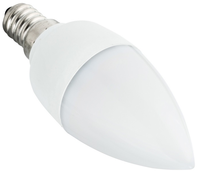 LED Kerze E14 Kerzenlampe dimmbar Birne 5,5 Watt Lampe warmweiß - Müller Licht