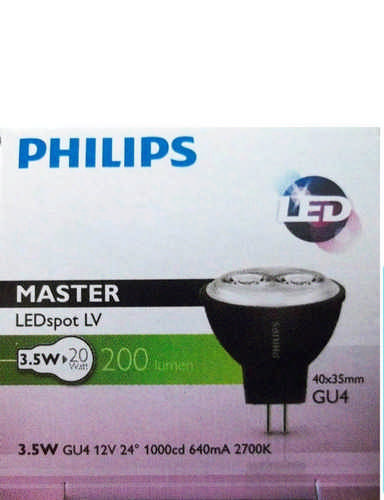 LED 3,5 Watt GU4 24 Grad 827 warmweiss extra - Philips